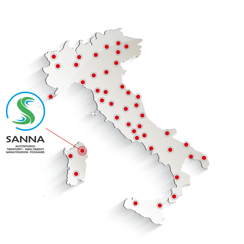 Sanna Autospurghi - Bagni Mobili & WC Chimici a Olbia. Concessionario Tailorsan